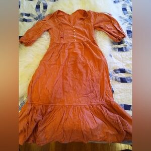 Old Navy Maxi Dress Women's S Salmon Pink